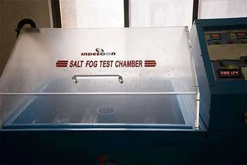 Salt Fog Test Chamber at Supreme Metal Works