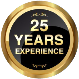 25 years of experience in manufacturing